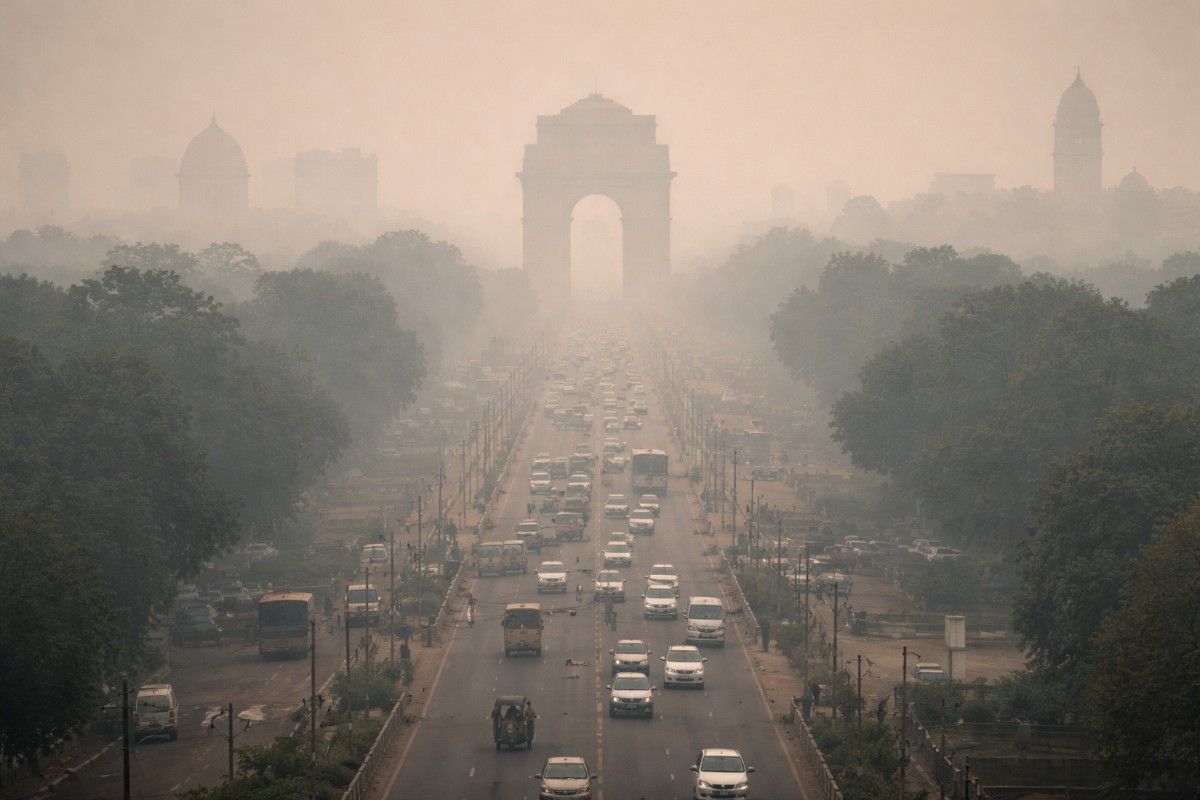• Delhi air pollution
