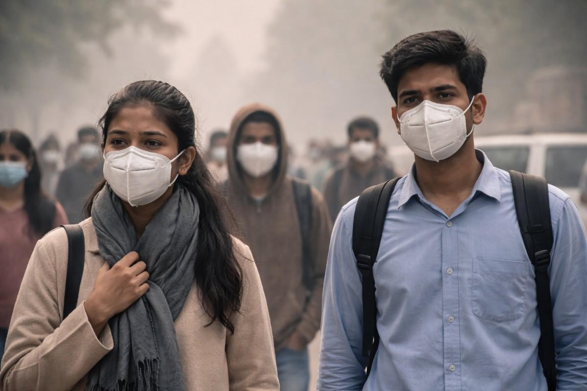 Delhi health advisory smog