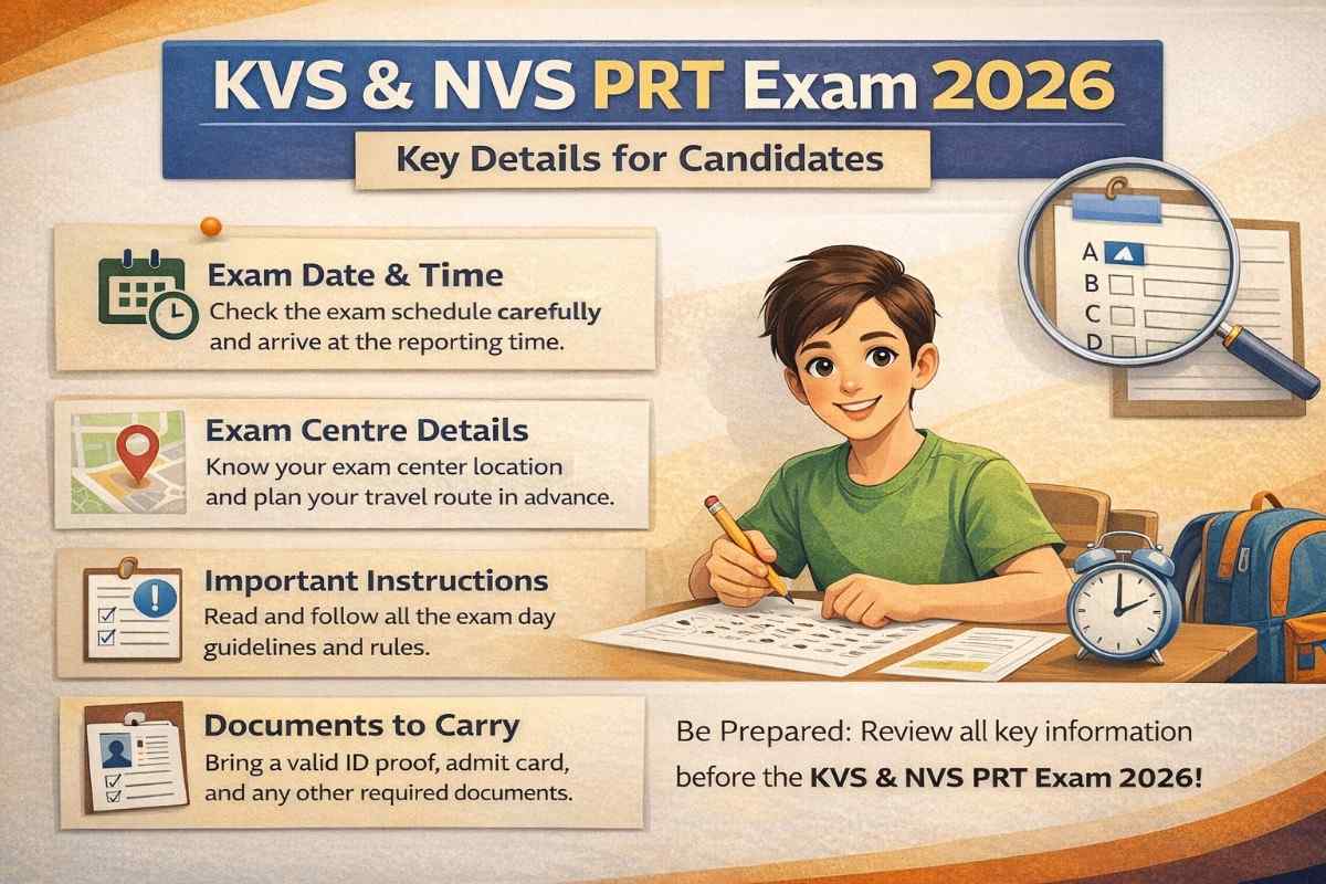 KVS NVS PRT Admit Card 2026