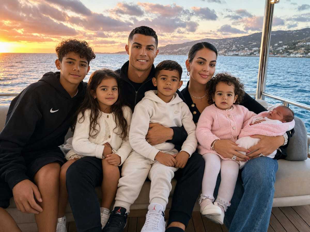 Cristiano Ronaldo Family Photo 2026 with Georgina Rodriguez and Children
