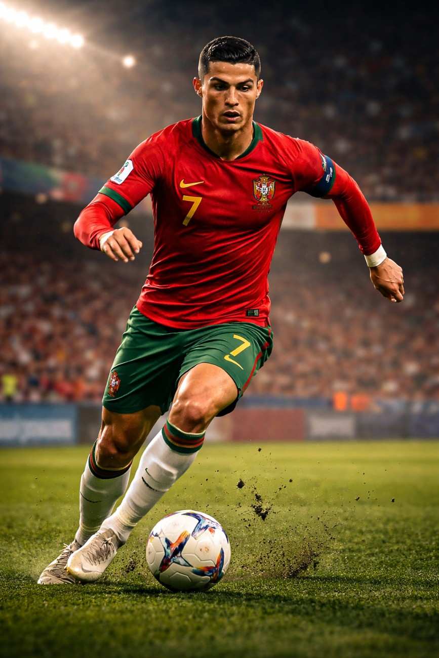 Cristiano Ronaldo in Action for Portugal – Latest 2026 Match Performance